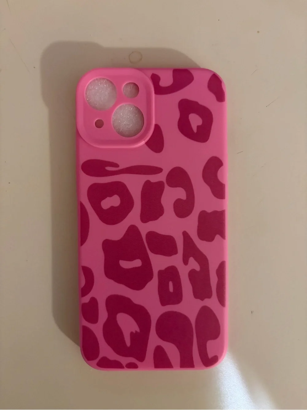 Pink Leopard Print Phone Case - Unbranded Stylish Protective Cover